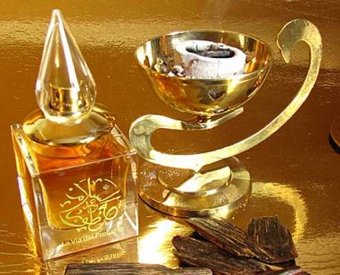 "Perfume Evolution", philosophy behind the bottle 21 - Oud Caravan incensiere1