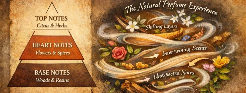 Olfactory Pyramids: Understanding the Nonlinear Nature of Natural Perfumes 3 - Olfactory Pyramids: Understanding the Nonlinear Nature of Natural Perfumes