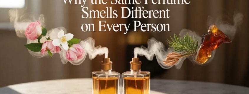 Why the Same Perfume Smells Different on Every Person 2 - Why the Same Perfume Smells Different on Every Person