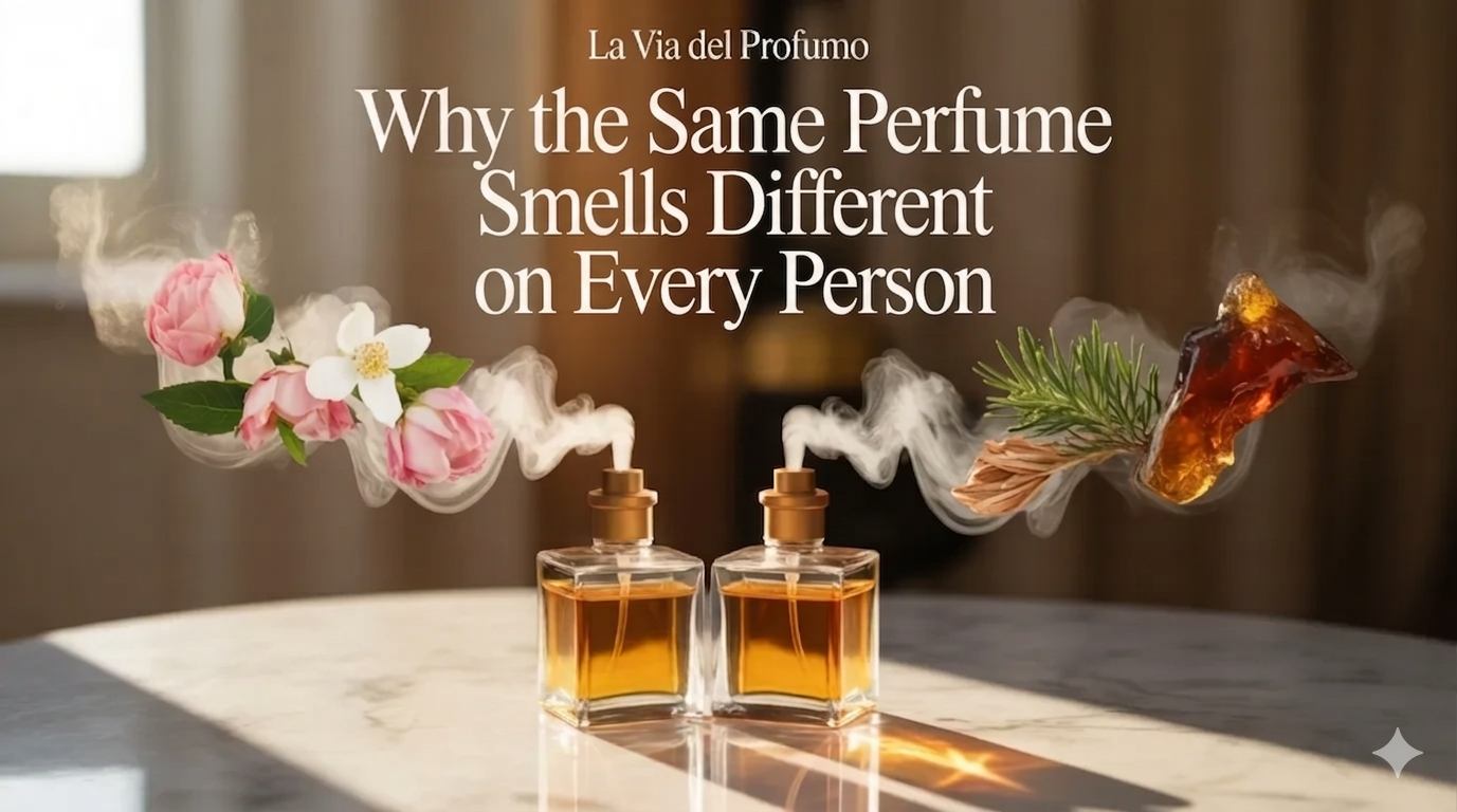 Why the Same Perfume Smells Different on Every Person 3 - Why the Same Perfume Smells Different on Every Person